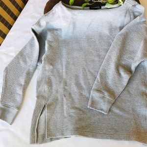 Banana Republic Heather Gray Top